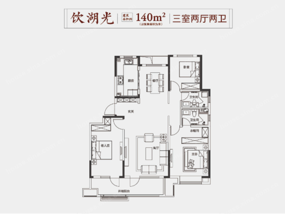 保利香颂户型图
