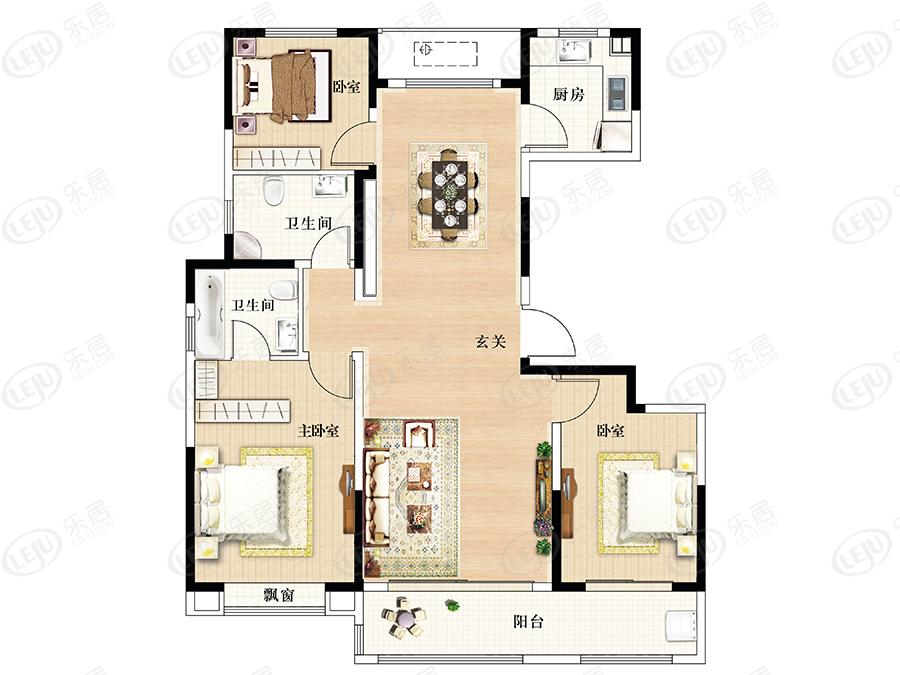 路劲雅居乐璟园户型图户型图