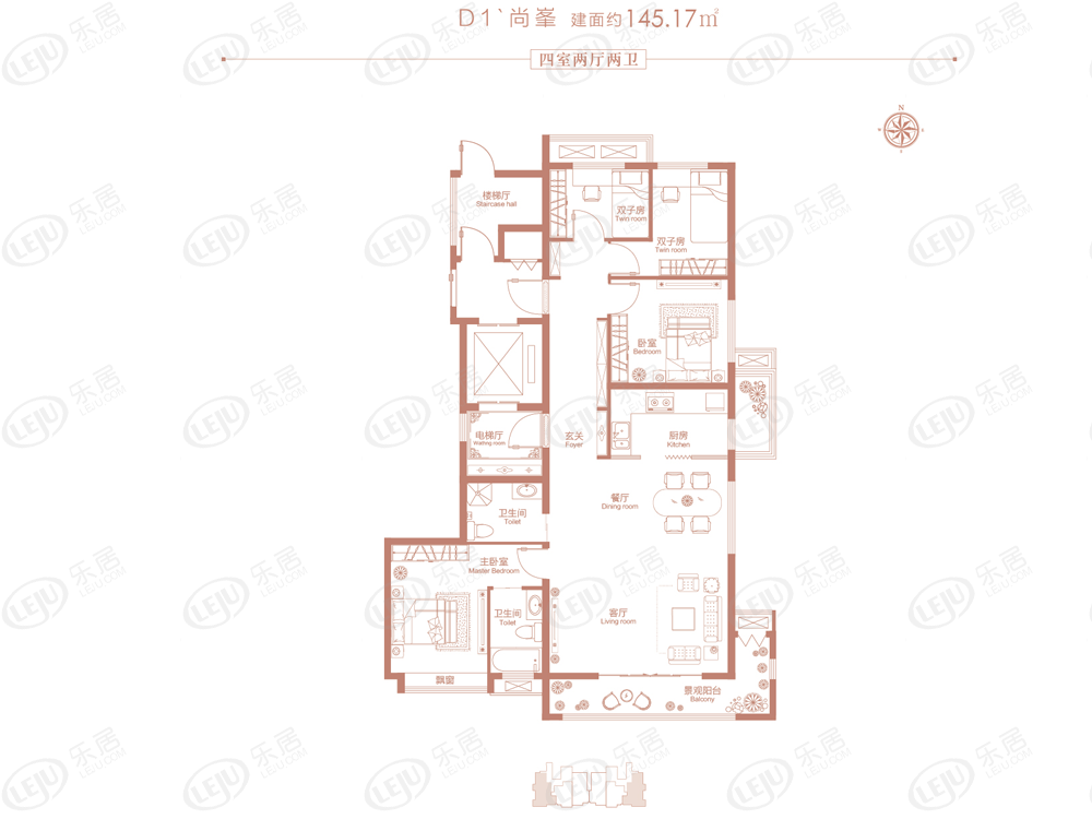 天山九峯d1尚峯户型图