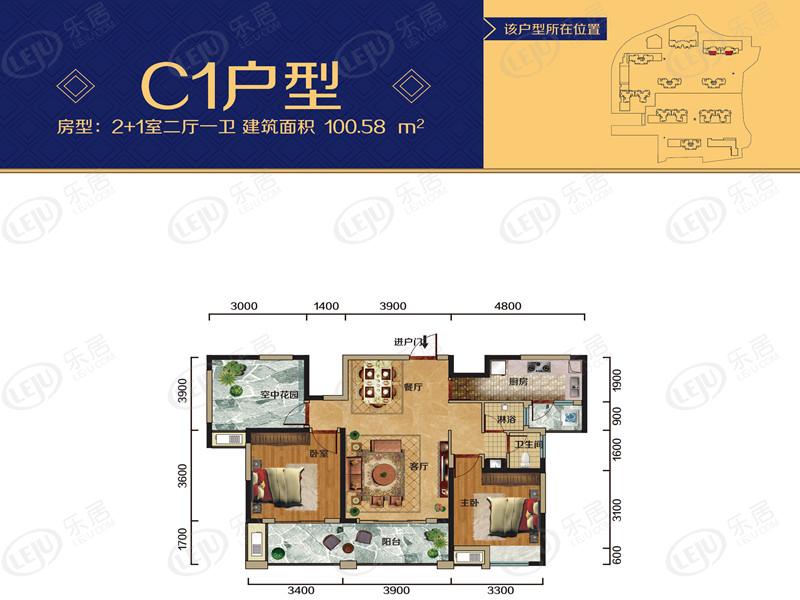 和顺嘉苑c1户型图