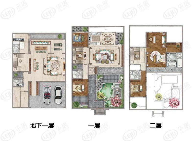 绿城南京桃花源b1户型户型图