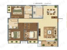 邹平富力城e户型图