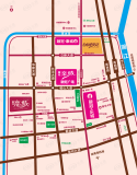 融冠·亲城商业广场位置交通图