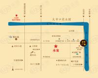 旭辉时代城位置交通图