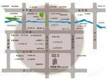 锦绣城三期位置交通图