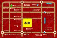凤岭中央广场位置交通图