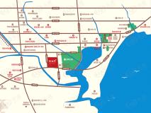 万嘉·悦湖湾位置交通图