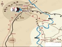 中国铁建山语城位置交通图