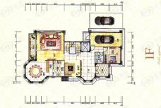 十里龙泉十里龙泉别墅A户型--六房五厅五卫+多功能地下厅户型图