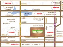 中铁金桥公馆位置交通图
