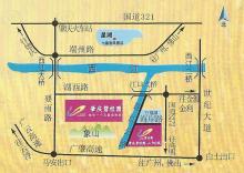 肇庆碧桂园位置交通图