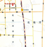 花地湾红棉苑北区位置交通图