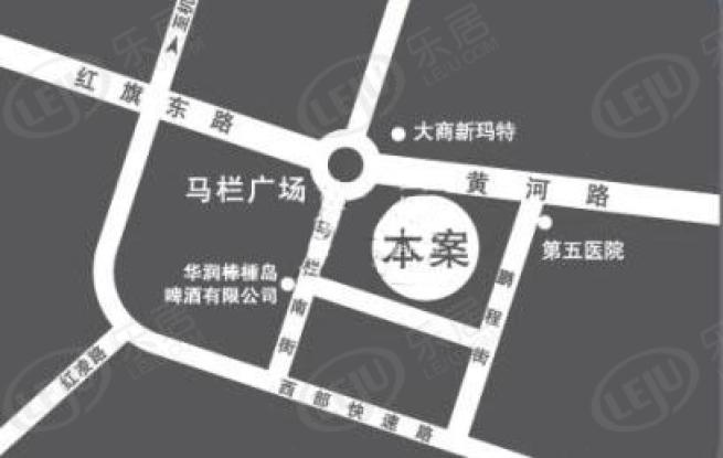 益嘉广场位置交通图