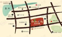 融科玖玖城位置交通图