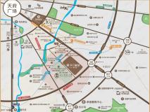 中化润达丰滨江樾城位置交通图