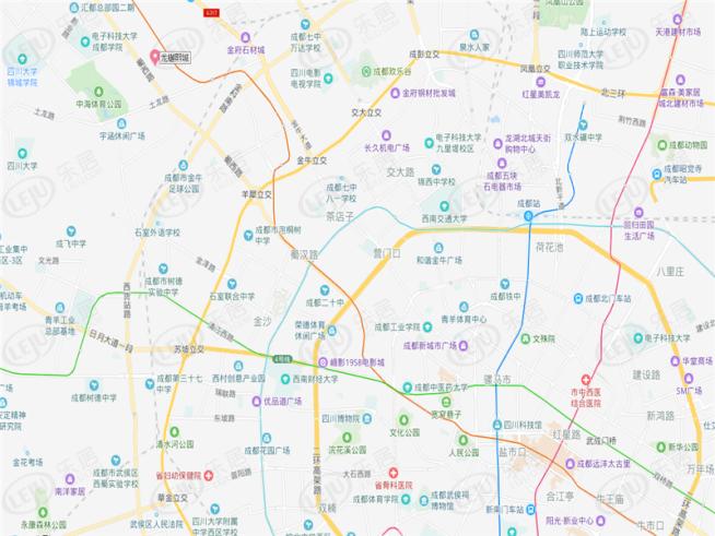 北京城建·熙悦中心位置交通图