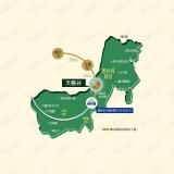 天籁谷国际度假区位置交通图
