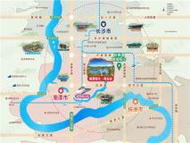 湘潭恒大国际健康城位置交通图