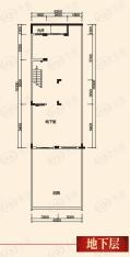惠州星河丹堤珺璟官邸（北入户）地下层289.44-户型图