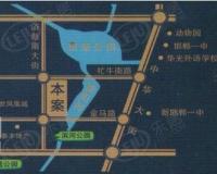 藏龙福地位置交通图