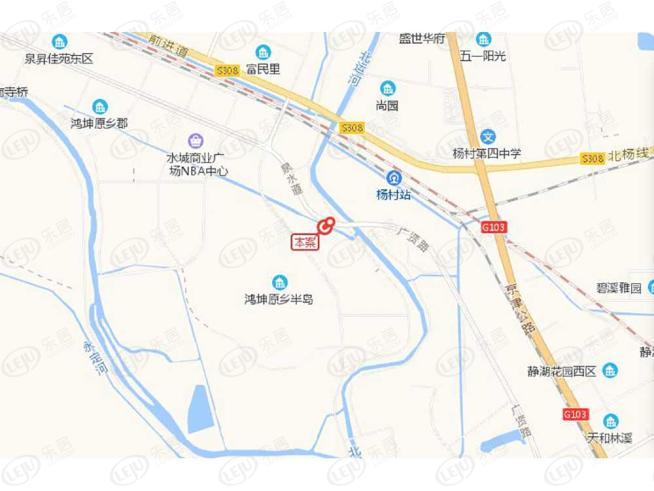 亚泰雍阳府位置交通图