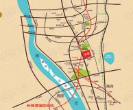 中悦领秀城位置交通图