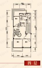 惠州星河丹堤雅境官邸（南入户）四层218.95-户型图