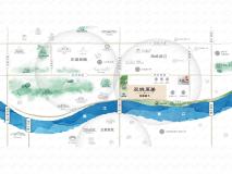 龙湖盛天·双珑原著位置交通图